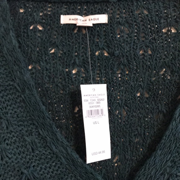 American Eagle cropped sweater size large - Picture 3 of 4